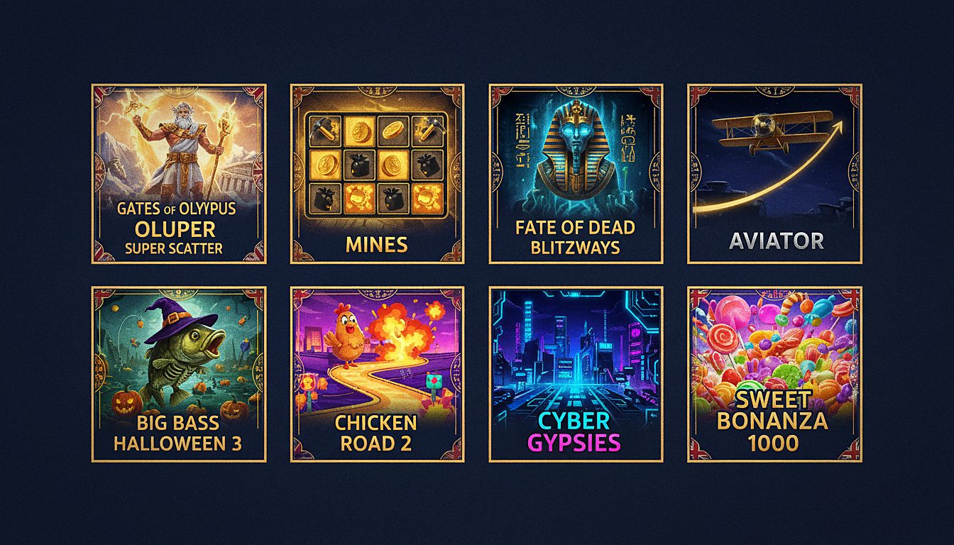 Games Bof Casino: Gates of Olympus Super Scatter, Fate of Dead Blitzways, Mines, Aviator, Chicken Road 2, Cyber Gypsies, Big Bass Halloween 3, Sweet Bonanza 1000